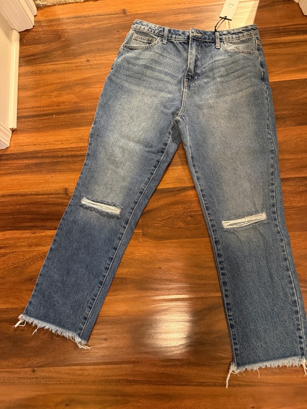 NWT Jelly JeansHigh-Rise Distressed Women's Blue Jeans not Judy Blue